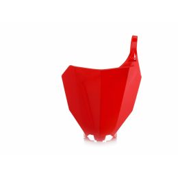 Tabella portanumero anteriore ACERBIS rossa per HONDA