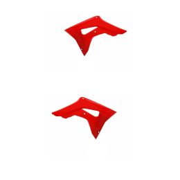 Coppia fianchetti radiatore ACERBIS rossi per HONDA