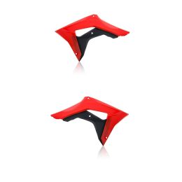 ACERBIS rote/schwarze Kühlerseitenteile für HONDA