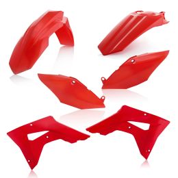 Kit carene 6 pezzi ACERBIS rosso per HONDA CRF RX