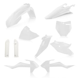 Kit de carénage ACERBIS 10 pièces blanc
