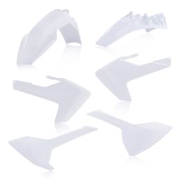 Kit carene 6 pezzi ACERBIS modello 2020 bianco per HUSQVARNA TC 85