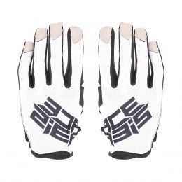 Motocross Enduro Handschuhe ACERBIS MX X-H Genehmigt Weiß Schwarz