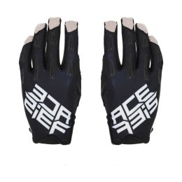 Motocross Enduro Handschuhe ACERBIS MX X-H Genehmigt Schwarz