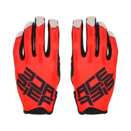 Motocross Enduro Gloves ACERBIS MX X-H Approved Red-Black