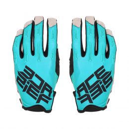 Motocross Enduro Gloves ACERBIS MX X-H Approved Petrol Green