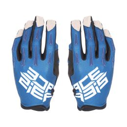 Motocross Enduro Handschuhe ACERBIS MX X-H Genehmigt Dunkelblau