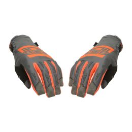 Motocross Enduro Handschuhe ACERBIS MX WP Genehmigt Wasserdicht Orangegrau