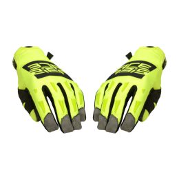 Motocross Enduro Handschuhe ACERBIS MX WP Genehmigt Wasserdicht Schwarz Gelb