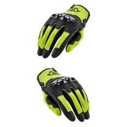 Guanti Moto ACERBIS CE RAMSEY MY VENTED Omologati Nero Giallo