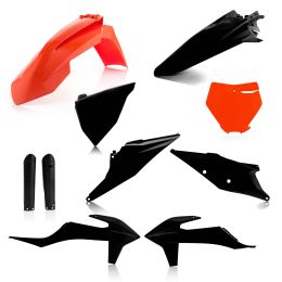 ACERBIS Verkleidungskit 10 Teile Schwarz/Orange für KTM