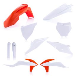 ACERBIS Verkleidungskit 10 Teile 2020 Modell Orange/Weiß für KTM