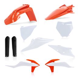 ACERBIS Verkleidungskit 10 Teile 2021 Modell Orange/Weiß für KTM
