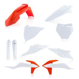 ACERBIS Verkleidungskit 10 Teile 2022 Modell Orange/Weiß für KTM