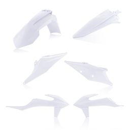 Kit carene 6 pezzi ACERBIS bianco per KTM