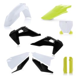 ACERBIS Verkleidungskit 11 Teile Weiß/Schwarz für HUSQVARNA