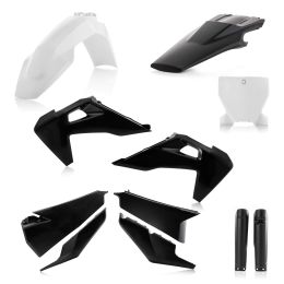 ACERBIS Verkleidungskit 11 Teile Schwarz/Weiß für HUSQVARNA