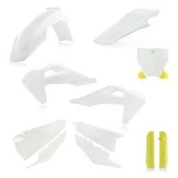 ACERBIS Verkleidungskit 11 Teile Weiß für HUSQVARNA