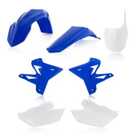 ACERBIS 7-teiliges Verkleidungsset Blau/Weiß für YAMAHA YZ