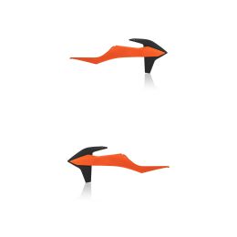 Coppia fianchetti radiatore ACERBIS arancio/neri per KTM