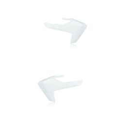 Coppia fianchetti radiatore ACERBIS bianchi per HUSQVARNA TC 65