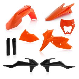 ACERBIS Verkleidungskit 10 Teile Orange/Schwarz