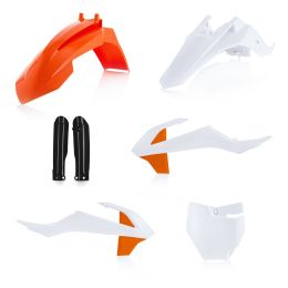 ACERBIS Verkleidungskit 7 Teile 2021 Modell Orange/Weiß