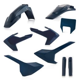 Kit carene 9 pezzi ACERBIS blu per Husqvarna