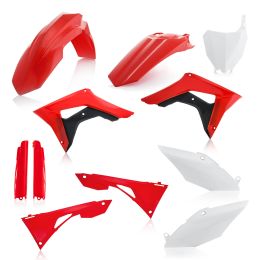ACERBIS Verkleidungskit 11 Teile Rot/Weiß für HONDA CRF R