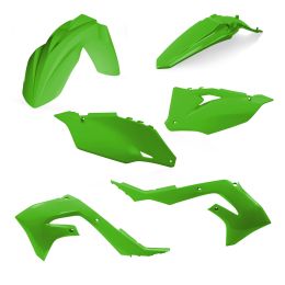 Kit carene 6 pezzi ACERBIS modello 2020 verde per KAWASAKI