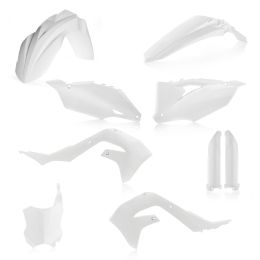 Kit carene 9 pezzi ACERBIS bianco per KAWASAKI