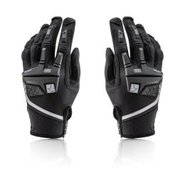 Guanti Motocross Enduro ACERBIS CE X-ENDURO Omologati Nero