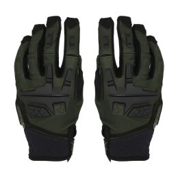 Guanti Motocross Enduro ACERBIS CE X-ENDURO Omologati Verde Militare