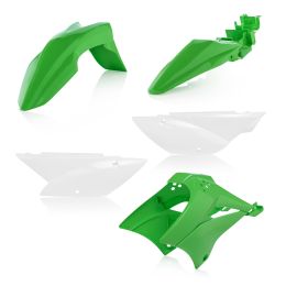 ACERBIS Verkleidungskit 5 Teile Grün/Weiß für KAWASAKI KLX 110