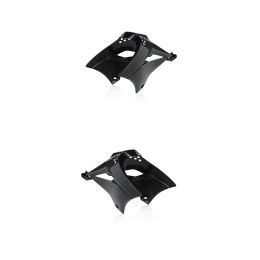 Black ACERBIS radiator side panels for KAWASAKI KLX 110