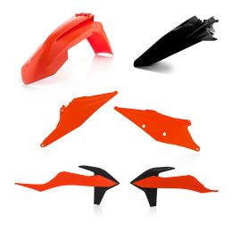 Kit carene 6 pezzi ACERBIS arancio/nero per KTM