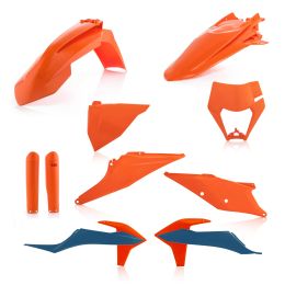 Kit carene 10 pezzi ACERBIS modello 2022 arancio per KTM