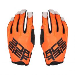 Motocross Enduro Gloves for Kids ACERBIS CE MX X-K KID Approved Orange