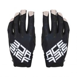 Motocross Enduro Gloves for Kids ACERBIS CE MX X-K KID Approved Black