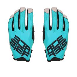 Guanti Motocross Enduro Bambino ACERBIS CE MX X-K KID Omologati Verde Petrolio