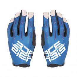 Motocross Enduro Gloves for Kids ACERBIS CE MX X-K KID Approved Dark Blue