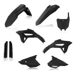 Kit de carénage ACERBIS 9 pièces noir pour HONDA CRF R