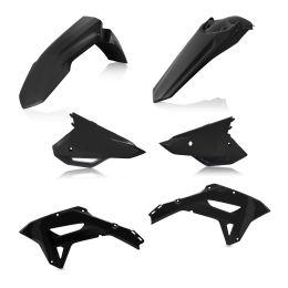 Kit de carénage ACERBIS 6 pièces noir pour HONDA CRF RX