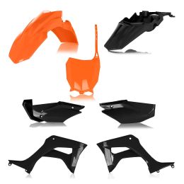 ACERBIS 7-teiliges Verkleidungskit Orange/Schwarz für HONDA CRF 110 F