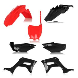 ACERBIS 7-teiliges Verkleidungsset Rot/Schwarz für HONDA CRF 110 F
