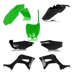 Kit carene 7 pezzi ACERBIS verde/nero per HONDA CRF 110 F