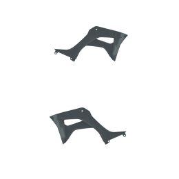 Coppia fianchetti radiatore ACERBIS grigi metallico per HONDA CRF 110 F