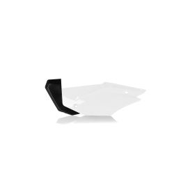 Portanumero laterale ACERBIS bianco/nero per HONDA CRF 110 F