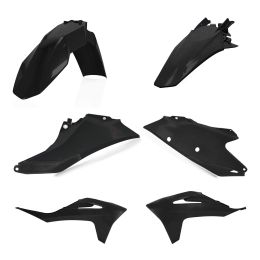 ACERBIS 6-teiliges Verkleidungskit Metallic Schwarz für GAS GAS