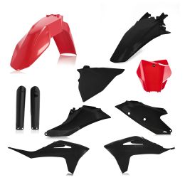 ACERBIS Verkleidungskit 10 Teile Rot/Schwarz für GAS GAS